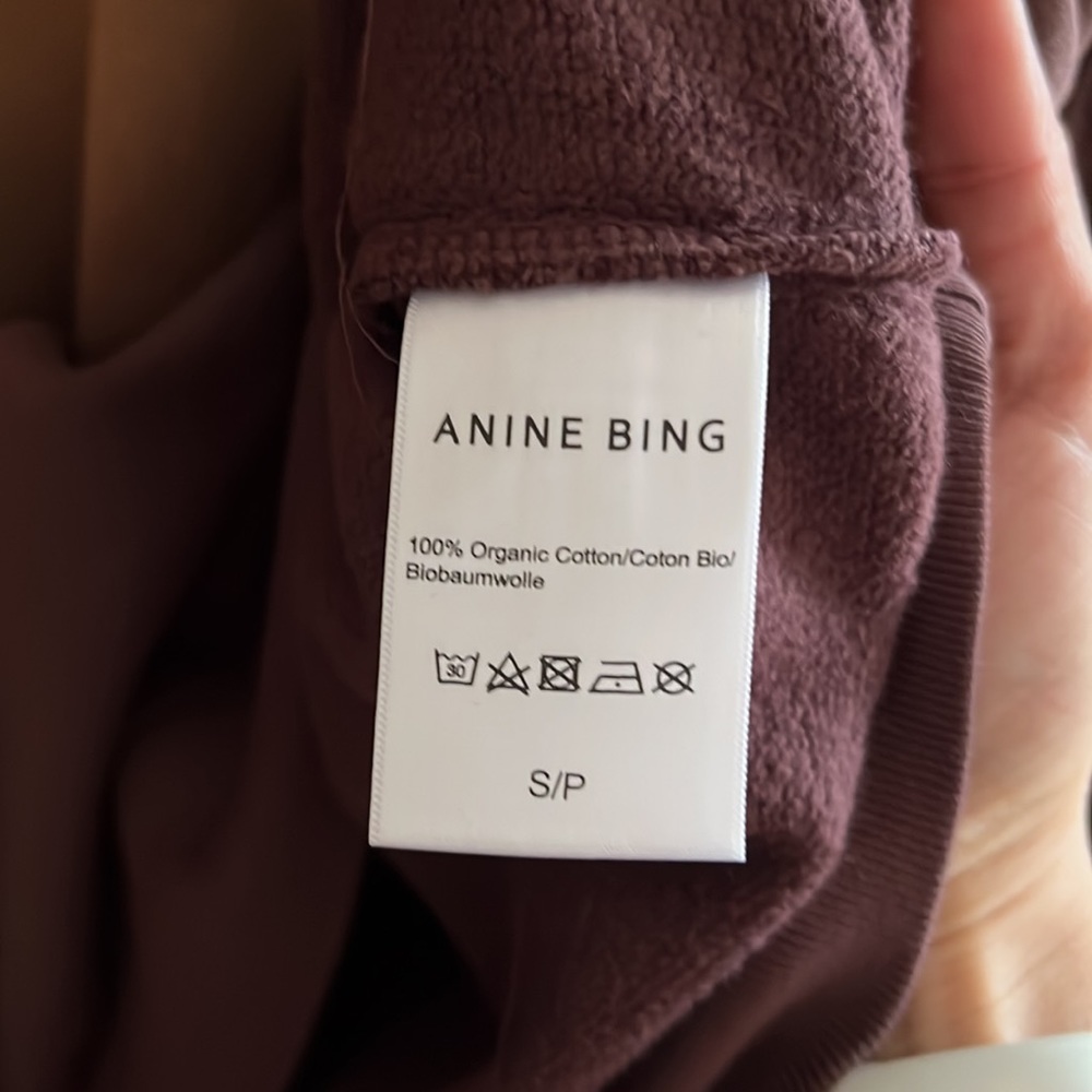 Anine Bing Brown and Gold Ombre Sweatshirt - Picture 9 of 14